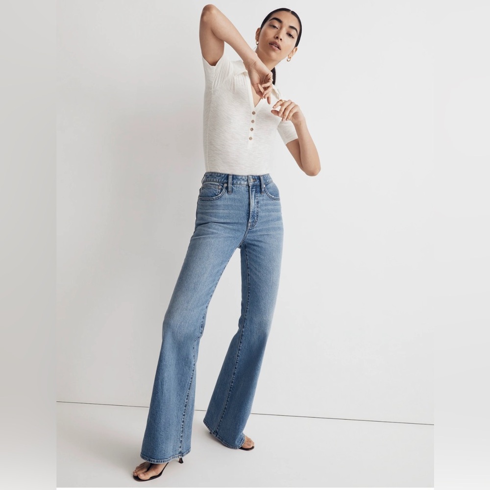 🦚NWT🦚 Madewell The Perfect Vintage Flare